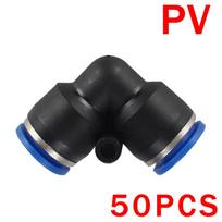 20/50/100 VNT. Pneumatinės jungtys Greita jungtis Oro žarnos vamzdžio jungtys Plastikinės PU PY 4mm 6mm 8mm 10mm 12mm Įstumiamas kištukas 4mm