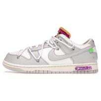 Nike Dunk Low Off White Lot 03 Of 50 Skate Shoes Sneakers DM1602-118 42 white