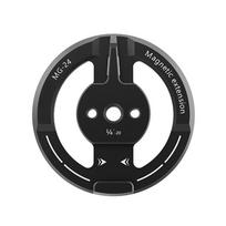 Strong Metal Magnetic Phone Tripod Mount Holder Works On 1/4 Thread And Cold Shoe Linkage For Camera Support 1 gray