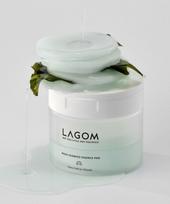 [Moisture Soothing Pack Pads] Lagom Aqua Seaweed Pads 70 Sheets gray