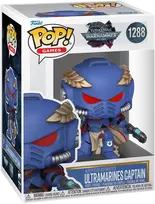 FUNKO POP! Vinilinė figūrėlė: Total War: Warhammer 40,000 - Ultramarines Captain, ~10.4 cm