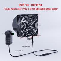 Compact Soldering Fume Extractor Fan - Small Welding & Desoldering Tool