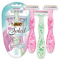 BIC Miss Soleil Sensitive Triple-Blade Women's Razor 3 pcs pink