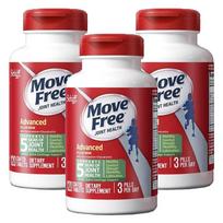 Schiff Move-Free Sąnarių sveikatai Advanced Plus MSM Gliukozaminas + Chondroitinas Dengtos tabletės 120 tablečių 3 vnt.