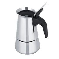 Portable Stainless Steel Coffee Pot Moka Espresso Maker Mocha Pot Type 3