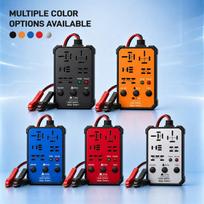 12V 24V Universal Automotive Relay Tester With 5 Test Sockets Multi-Functional Car Relay Diagnostic Tool For Auto Repair A2 black