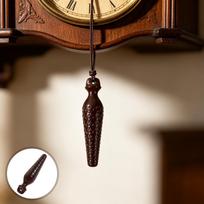 2pcs Vintage Pinecone Cuckoo Clock Replacement Weight Mechanical Clock Hanging Pendulum Bob For Antique Floor Standing Home2 kaip parodyta spalva