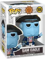 FUNKO POP! Vinilinė figūrėlė: Muppet Treasure Island - Sam Eagle, ~13.2 cm