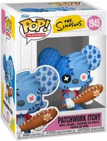 FUNKO POP! Vinilinė figūrėlė: The Simpsons - Patchwork Itchy, ~8.4 cm
