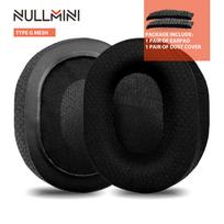 Nullmini Atsarginės ausų pagalvėlės Harman Kardon FLY ANC ausinėms, Aušinimo geliu ausų pagalvėlės, Pagalvėlės užvalkalas, Galvos juostelė gray