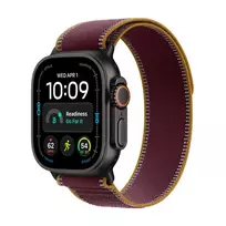Apple Watch Ultra 4 GPS + Cellular 49mm Black Titanium Case with Burgundy Trail Loop - M/L - MJC44ET/A