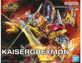 Bandai Figure-rise Standard Amplified Kaiser Greymon Digimon Frontier modelis 68852