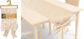 Mondex BĖGIMO TAKELIS ANT STALO 33 × 240 CM SMĖLINIS