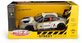 Daffi MSZ 1:24 BMW M4 GT3 sidabrinė ir-pilka M-531 75313