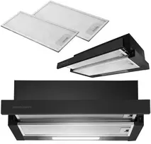 Gartraukis kuchenny teleskopowy 50 cm Berdsen BT-243 juoda
