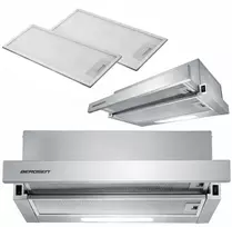 Gartraukis kuchenny teleskopowy 60 cm Berdsen BT-240 INOX
