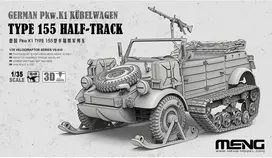 Meng Model Vokiečių pusvikšris Kübelwagen Type 155 modelis Meng 1/35 VS-018