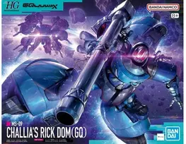 Bandai Gunpla modelis HGGQ MS-9 Challia Rick Dom GQuuuuuuX 1/144 72018