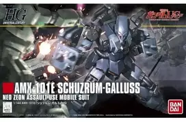 Bandai Gunpla modelis HGUC Schuzrum Galluss AMX-101E 1/144 64130