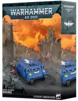 Games Workshop Warhammer 40,000 Space Marines Rhino šarvuotis, miniatiūra 48-109