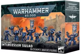 Games Workshop Warhammer 40,000 Space Marines Intercessor Squad, 10 figūrėlių 48-115