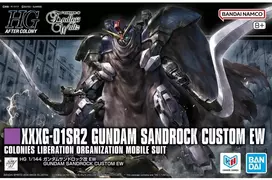 Bandai HGAC Gundam Sandrock Custom EW 1/144 Gunpla modelis 72542