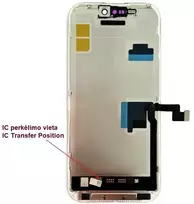 Telefono Ekrano Modulis - HX iPhone 16 Pro LTPO Soft OLED 120 Hz