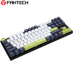 Fantech ATOM87S RGB laidinė mechaninė klaviatūra, Balta, Rosie Switch