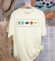 Ed Sheeran The Mathematics Tour T shirt Full Size S-5XL Unisex T-Shirt S white