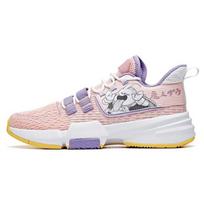 Dragon Ball Super x Anta Majin Buu Cushioning Slip Resistant Abrasion Resistant Low top Basketball Shoes Men's 112021615-5 40 gray