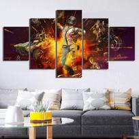 5 vnt. 10 Pubg Battlegrounds žaidimo moduliniai sienos meno drobės plakatai paveikslai namų dekoro aksesuarai svetainės dekoravimas 30x40 30x60 30x80cm