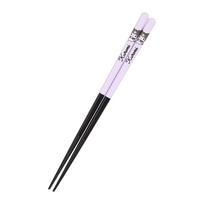 Sanrio Kuromi easy to natural wood 468541 (SANRIO) Chopsticks, design, 21cm, non-slip, grip, material,