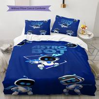 ASTRO BOT Raštas Patalynė, Antklodžių Komplektas Antklodės Užvalkalas Pagalvės Užvalkalas Namų Gimtadienio Dovana (1 * antklodės užvalkalas + 2 * pagalvės užvalkalai, be šerdies) 135x200cm
