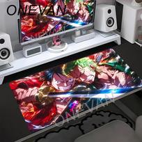 Game Anime One Piece Logo Large Mousepad XXL Mouse Pad Computer Laptop Keyboard Mouse Mat Keyboards Gamers Decoracion Desk Mat 30x60cm white