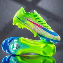 Vyriški besiūliai Flyknit žemakulniai dirbtinės dangos futbolo bateliai su ilgais dygiais Size 39