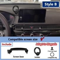9 inch For Honda Civic MK11 FE FL 2022 2023 2024 2025 Support Magsafe Car Phone Holder Magnetic Screen Mobile Holder Accessories