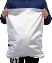 10 pakuočių 5 galonų Mylar maišeliai Aliuminio folija Maistui Ilgalaikiam laikymui Drėgmei atsparūs Hermetiški 25,4x40,6cm gray