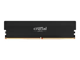 Crucial Pro Overclocking Gaming 16GB DDR5-6400 CL38 UDIMM atminties modulis, juodas, OEM Tray