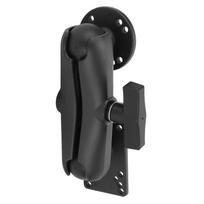 1.5 Inch Ball Short Arm Fish Finder Mount Aluminium Alloy Marine Electronic Mount Fish Finder Tablet Holder Rack for gray