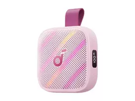Anker Soundcore Boom Go 3i nešiojamas Bluetooth garsiakalbis, 15 W, atsparus vandeniui, rožinis