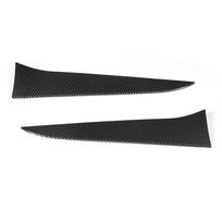 2 vnt. galinio šoninio lango spoileris, anglies pluošto stiliaus modifikacija, pakeitimas X1 E84 2009 2015 black