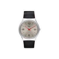 SWATCH Unisex 45.6mm Silver Watch SS07S104 SS07S104 Black gray