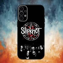 S-Slipknot grupės telefono dėklas, skirtas Samsung S25, S24, S21, S22, S23, S30, Ultra, S20, Plus, Fe, Lite, 5G, Juodas dangtelis Samsung S21plus gray