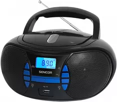 SENCOR SPT 2700BK CD/BT/MP3/USB/FM radijo boombox juodas