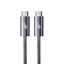 TB pintas USB 3.2 Gen 1 kabelis USB-C – USB-C, 1 m, 100 W, juodas