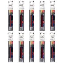 PILOT Frixion Ballpoint Pen Refill LFRF 3 Colors 10 Pack 10LFRF243C 0.4mm gray