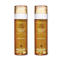 Maxclinic Gold Caviar Oil Foam 110g Cleansing Foam, 2 pcs beige