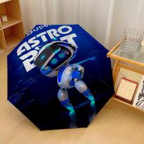Astro Bot Print 8?Ribs Automatic Umbrella Wind Resistant Lightweight Folding Umbrella For Outdoor Travel