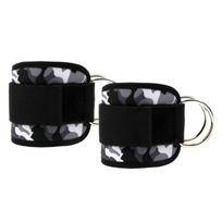 Ankle Strap for Cable Machine Gym Wrist Cuffs Double Weight Lifting D Rings Strap Leg Resistance Band Attachments Strap