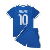 Vaikų futbolo apranga Mbappé 10 Mėlyna 20 white